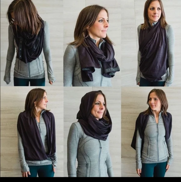 Lulu How To Wear A Vinyasa Scarf Lululemon Vinyasa Rulu Scarf Wrap